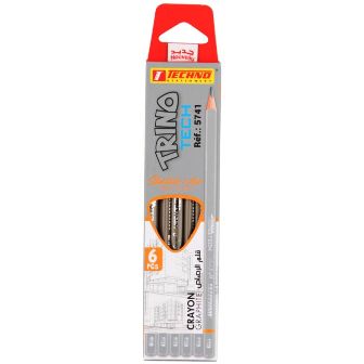 Librairie Bouarroudj - CRAYON GRAPHITE EN BOITE H-->6H TEC 5741