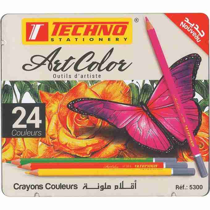 crayon couleur artcolor 24p tec 5300