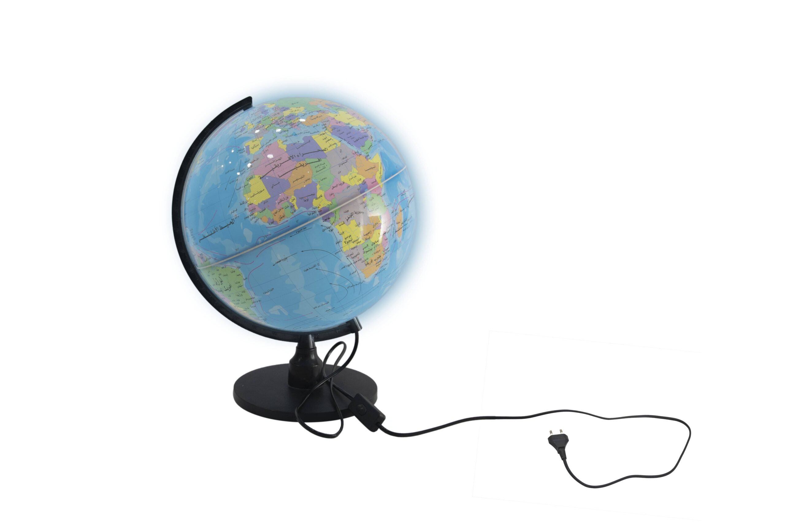 globe terrestre lumineux 32cm 21227