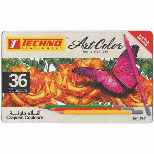 crayon couleur artcolor 36pcs tec 5301
