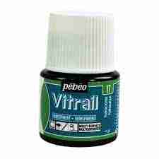 vitrail bleu turqoise n°17