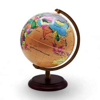 globe terrestre lumineux 20cm 21221