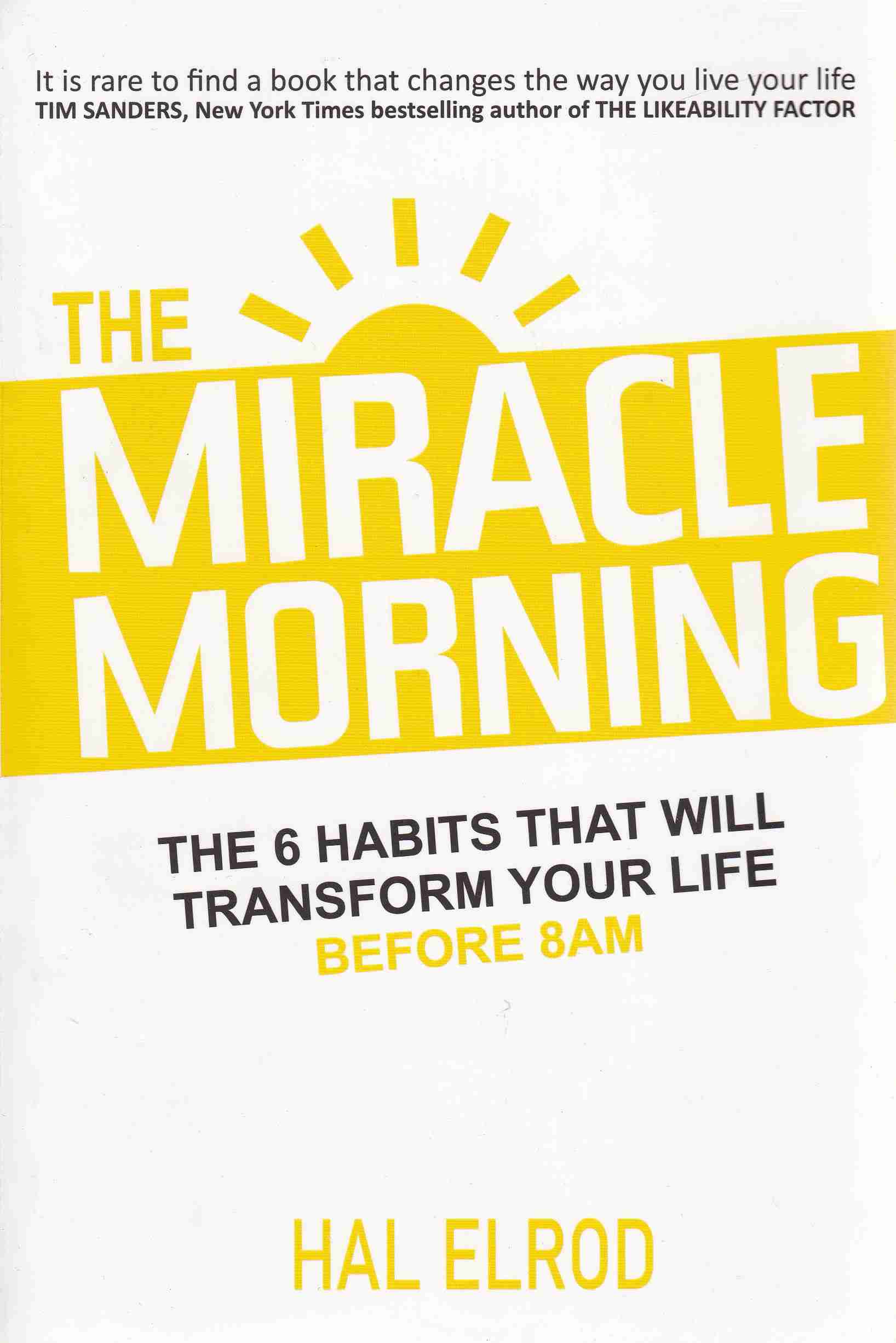 Librairie Bouarroudj - THE MIRACLE MORNING     C19