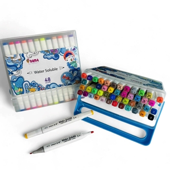 marqueur 2 tetes 48 clrs rama rs1939