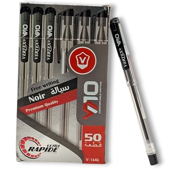 stylo noir vertex v10