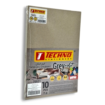 Librairie Bouarroudj - CARTON GRIS GRIS A4 1200GRS TEC70521
