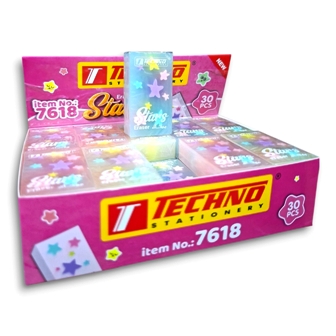 gomme fantaisie stars tec 7618