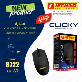 souris rgb clicky tec 8722