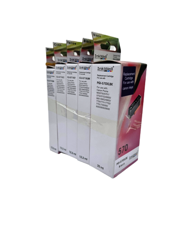 pack cartouche canon 570/5750/5050 sky ink