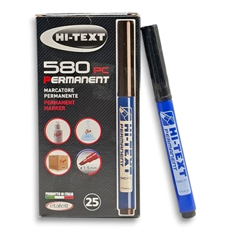 marqueur bleu permanent  hitext