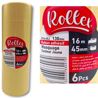 scotch tolier jaune 16m*45mm r1645