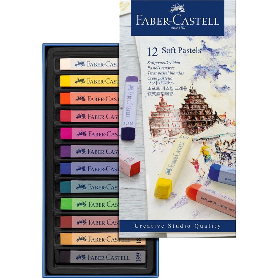 Librairie Bouarroudj - PASTEL TENDRE 12C FABER CASTEL 128312