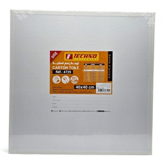 carton toile 40*40cm 280g tec4729