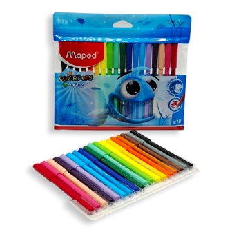 feutre de 18 couleurs maped 845721