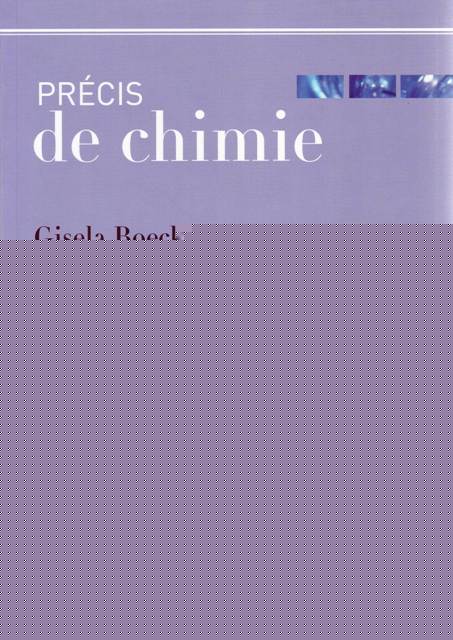precis de chimie